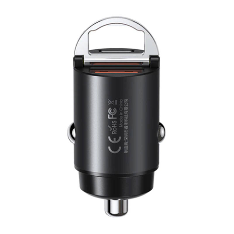 Car charger 2x USB-C Remax RCC332, 30W (black) Car charger 2x USB-C Remax RCC332, 30W (black)