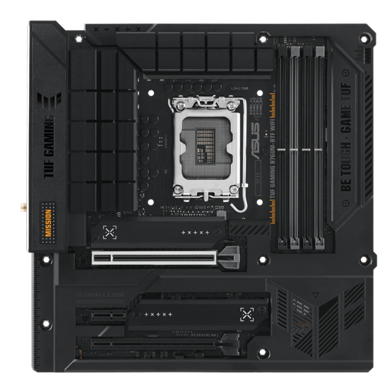  ASUS s1700 TUF GAMING B760M-BTF WIFI Alaplap