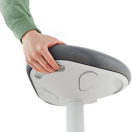 LEITZ Ergo Active billenő ergonomikus Ülőszék Világosszürke