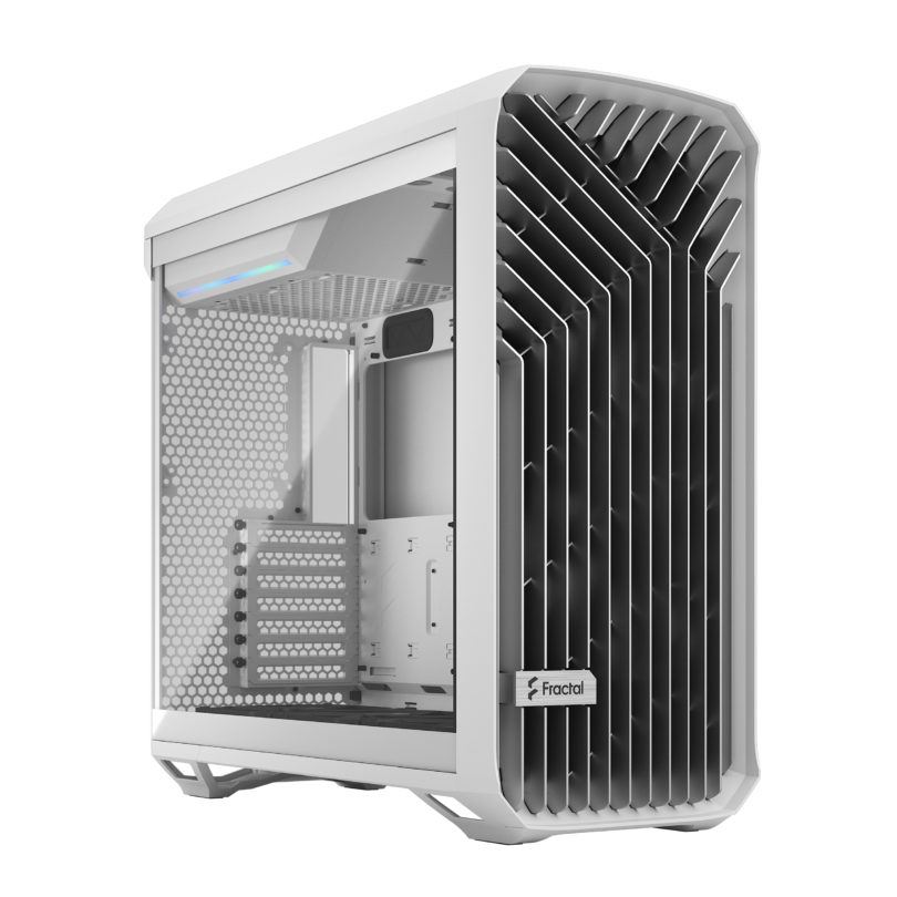 Fractal Design FD-C-TOR1A-03 Torrent White TG Clear táp nélküli ablakos ház fehér Fractal Design FD-C-TOR1A-03 Torrent White TG Clear táp nélküli ablakos ház fehér