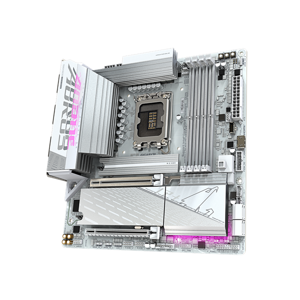 GIGABYTE S1851 B860M AORUS ELITE WIFI6E ICE INTEL B860 mATX Alaplap GIGABYTE S1851 B860M AORUS ELITE WIFI6E ICE INTEL B860 mATX Alaplap