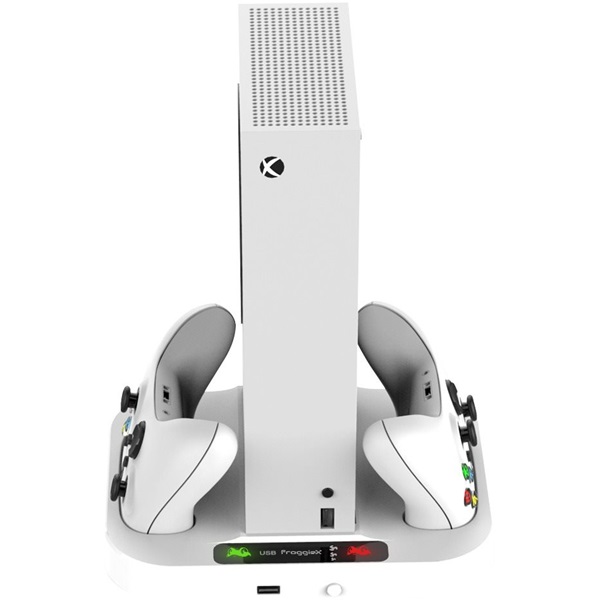 Froggiex FX-XSX-C1-W Xbox Series S multifunkciós tölőállomás Froggiex FX-XSX-C1-W Xbox Series S multifunkciós tölőállomás