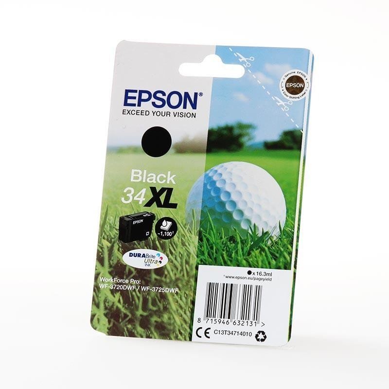 Epson 34XL DURABrite Ultra tintapatron fekete (C13T34714010) Epson 34XL DURABrite Ultra tintapatron fekete (C13T34714010)