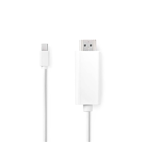 Nedis CCGL37600WT20 MINI DISPLAYPORT - HDMI KÁBEL 2 M Nedis CCGL37600WT20 MINI DISPLAYPORT - HDMI KÁBEL 2 M