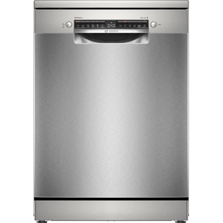 Bosch SMS6ZCI10E inox, szabadonálló, programok száma:6, 14 terítékes mosogatógép
