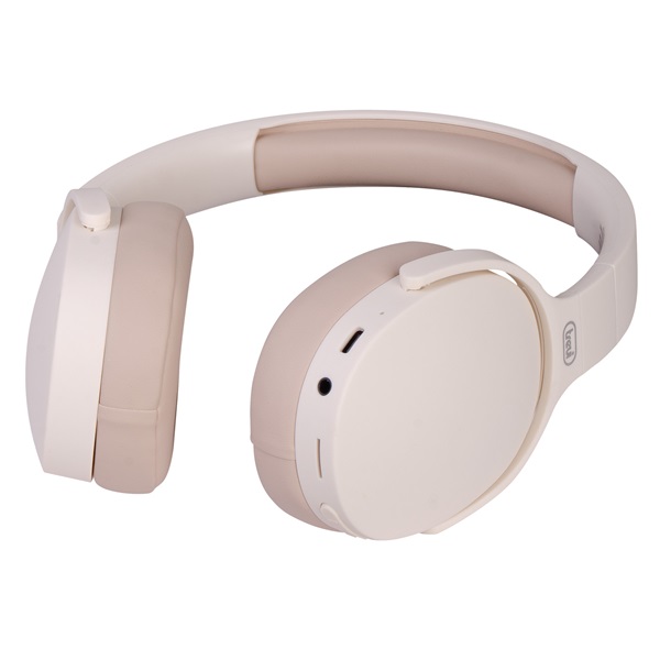 Trevi DJ12E45 BT Bluetooth krém fejhallgató Trevi DJ12E45 BT Bluetooth krém fejhallgató