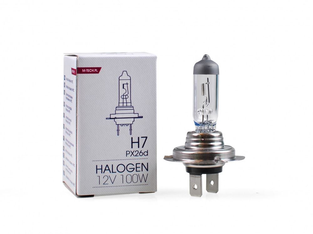 M-Tech H7 halogén izzó 12V - 100W 1db (72Z79) M-Tech H7 halogén izzó 12V - 100W 1db (72Z79)
