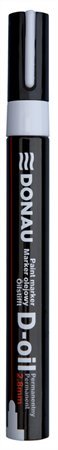 DONAU Lakkmarker, 2,8 mm, M,  "D-oil", fehér (D7367FE)