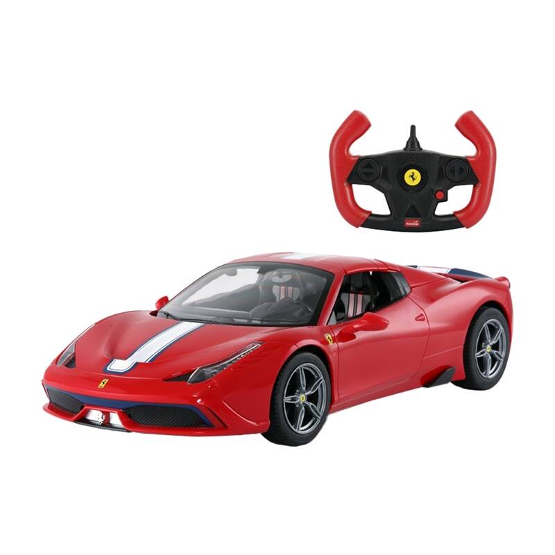 RASTAR R/C 1:14 Ferrari 458 Speciale A Convertible Version mondat autó (piros) RASTAR R/C 1:14 Ferrari 458 Speciale A Convertible Version mondat autó (piros)