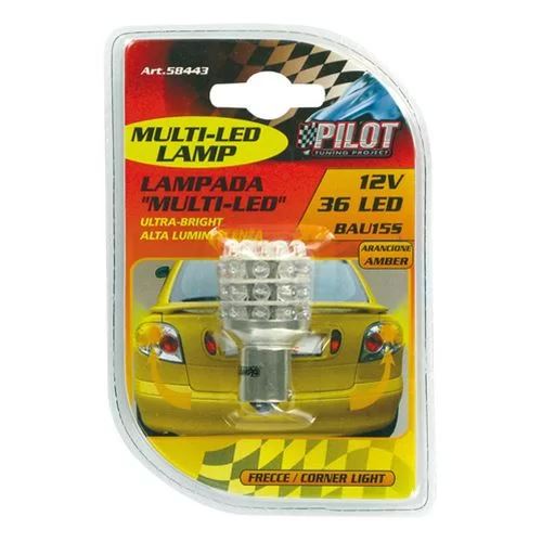 Lampa BAU15S 36 LED, 12V, fehér (0158443)