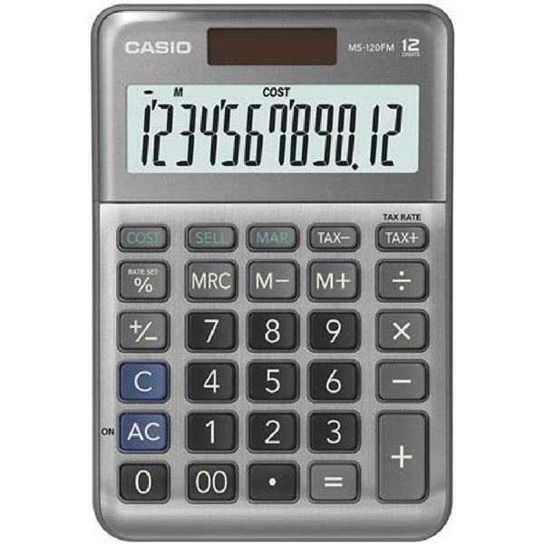 Casio MS 120 FM asztali számológép Casio MS 120 FM asztali számológép