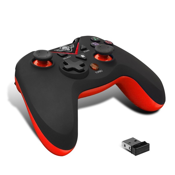 Spirit of Gamer XGP vezeték nélküli kontroller fekete-piros (SOG-RFXGP) Spirit of Gamer XGP vezeték nélküli kontroller fekete-piros (SOG-RFXGP)