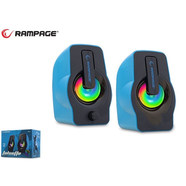Rampage RMS-G7 Falsetto  6W RMS  2.0 Hangszóró Kék 
