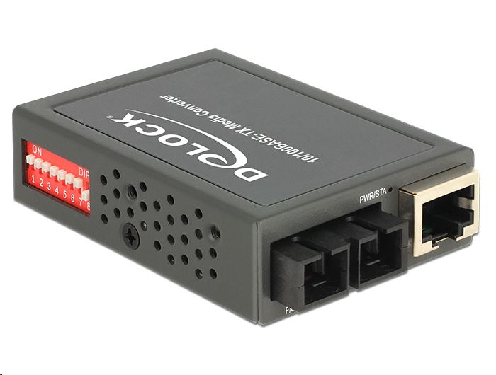 Delock   86443 100Base-FX SC SM média konverter