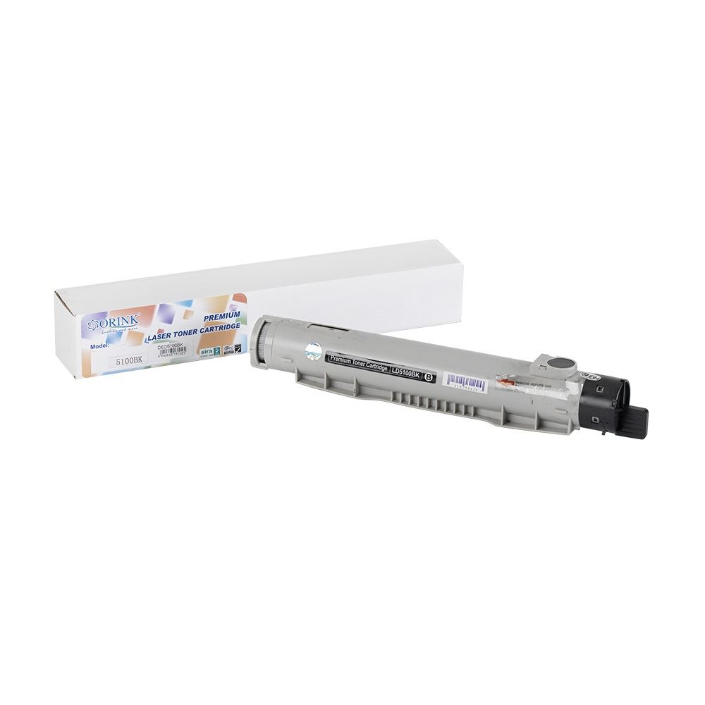 Orink 5100 utángyártott Dell toner fekete (DEO5100BK)