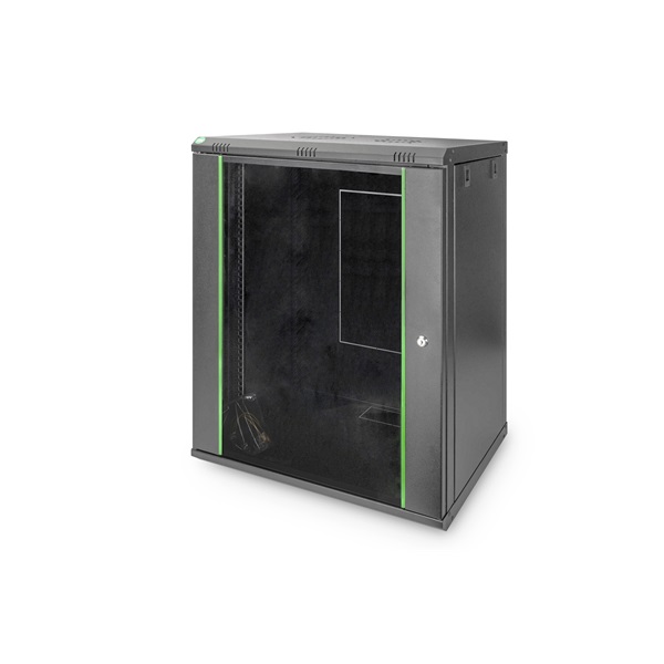 DIGITUS Rack Dynamic Basic 19" 785x600x450 16U fekete fali rack szekrény DIGITUS Rack Dynamic Basic 19" 785x600x450 16U fekete fali rack szekrény