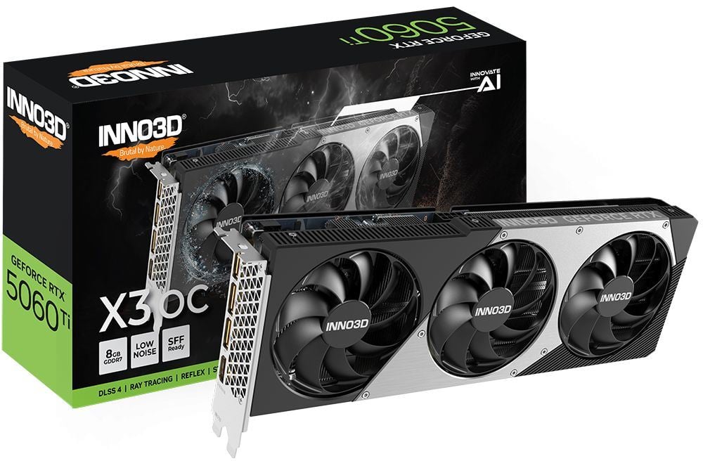 Inno3D GeForce RTX5060 Ti 8GB DDR7 Twin X3 OC Videókártya
