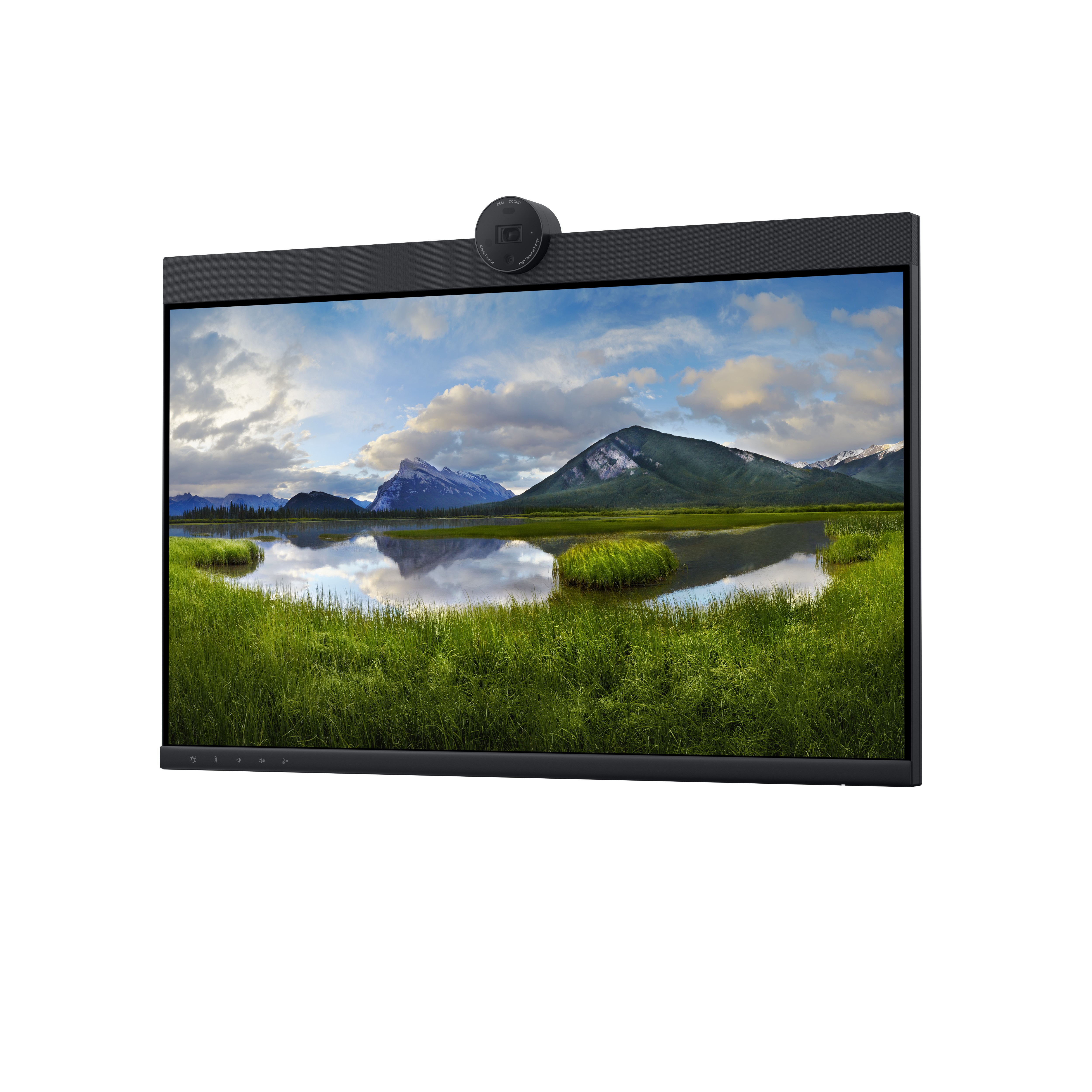 DELL 23.8" P2424HEB videokonferencia monitor - 1920x1080, FHD, IPS, Hangszóró, Fekete-ezüst