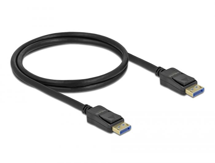 Delock DisplayPort kábel 10K 60 Hz 54 Gbps 1m (80261) Delock DisplayPort kábel 10K 60 Hz 54 Gbps 1m (80261)