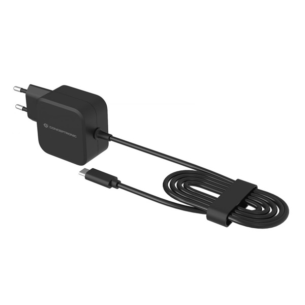 Conceptronic OZUL04BE USB-C 67W 3,3-21V 1,8m Univerzális Töltő adapter Fekete Conceptronic OZUL04BE USB-C 67W 3,3-21V 1,8m Univerzális Töltő adapter Fekete