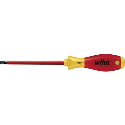 VDE Egyenes pengéjű csavarhúzó Wiha SoftFinish electric 00824 Pengeszélesség: 4.5 mm Penge hossz: 125 mm