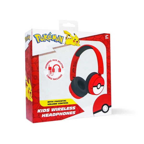 OTL PK1000 Poké ball vezeték nélküli gyerek fejhallgató OTL PK1000 Poké ball vezeték nélküli gyerek fejhallgató