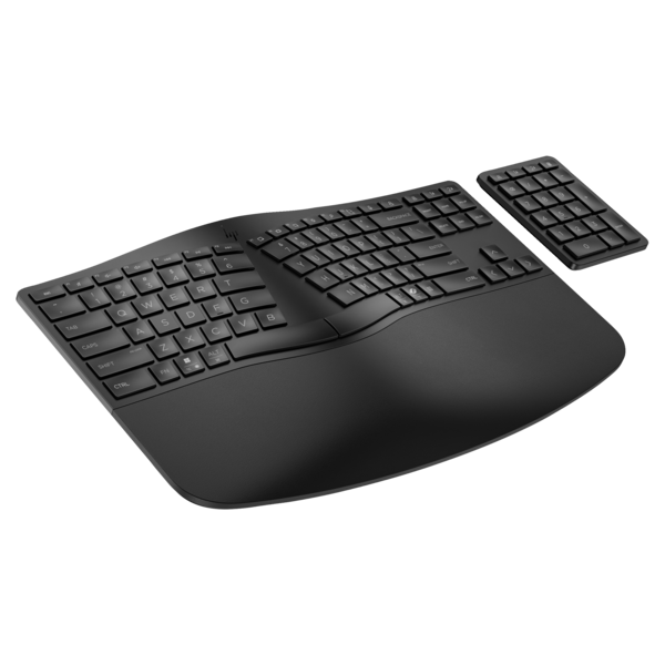 HP Ergonomic 965 Vezeték nélküli billentyűzet  Fekete