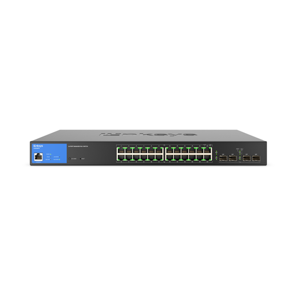 Linksys LGS328PC 24-Port Managed Gigabit Ethernet Switch Linksys LGS328PC 24-Port Managed Gigabit Ethernet Switch