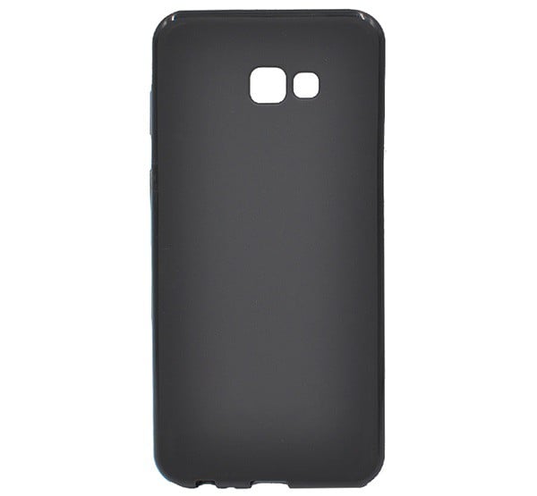Szilikon telefonvédő (matt) FEKETE [Samsung Galaxy J4 Plus (SM-J415F)]