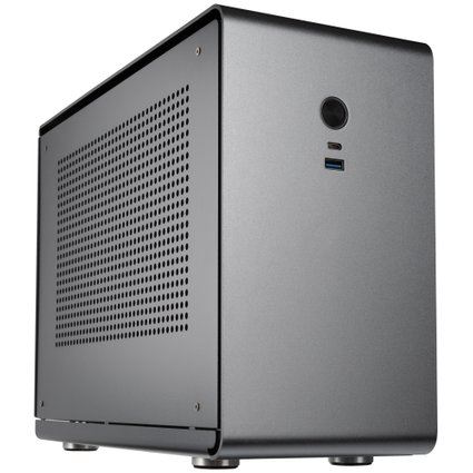 Kolink Rocket v2 táp nélküli Mini-ITX ház titánszürke