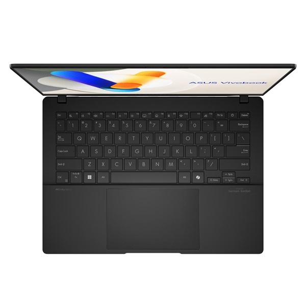 ASUS CONS NB Vivobook S14 M5406UA-PP034WS 14" 3K OLED GL  Ryzen 7-8845HS  16GB  1TB M.2  WIN11H Notebook Fekete