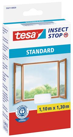 TESA Standard  ablakra  tépőzáras 1,1 x 1,3 m Szúnyogháló Fehér