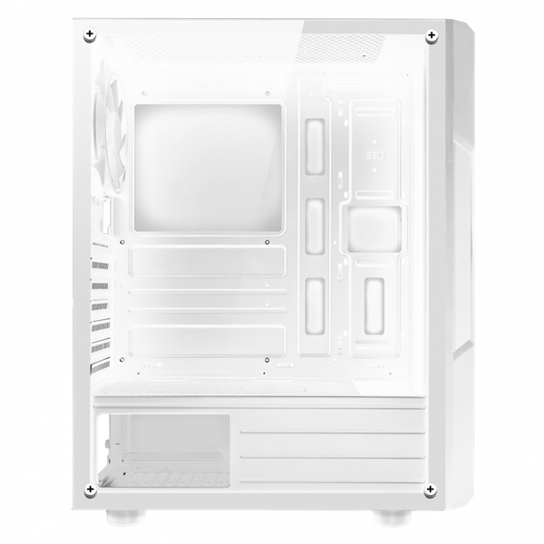 Spirit of Gamer Számítógépház - CLONE 3 White (fekete, ablakos, 8x12cm ventilátor, alsó táp, ATX, 1xUSB3.0, 2xUSB2.0) Spirit of Gamer Számítógépház - CLONE 3 White (fekete, ablakos, 8x12cm ventilátor, alsó táp, ATX, 1xUSB3.0, 2xUSB2.0)