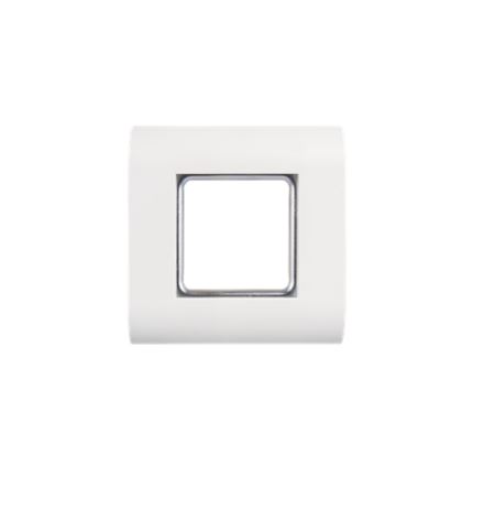 Nikomax Mosaic keret 45x45mm, 1 portos, 80x80x8 mm