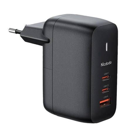 Mcdodo GaN 65W 2x USB-C, USB-A hálózati töltő (CH-0291) Mcdodo GaN 65W 2x USB-C, USB-A hálózati töltő (CH-0291)