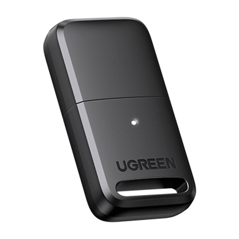 Bluetooth 5.3 Ugreen CM591 USB adapter/receiver  LED 20m Fekete