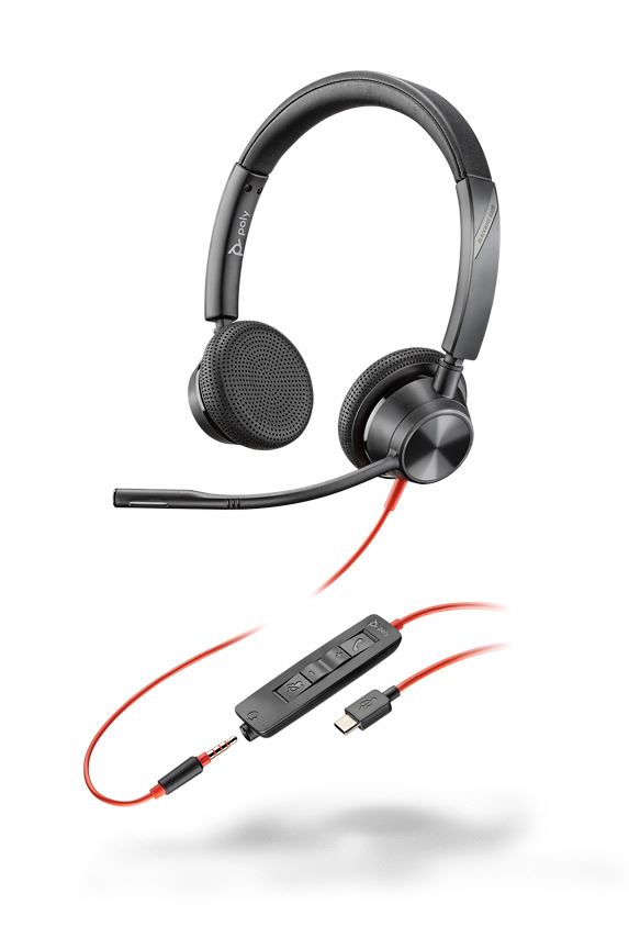 Poly Blackwire 3325 USB-C sztereó headset (213939-01)