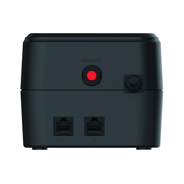 Conceptronic Elosztósor  650VA  ZEUS05E 6x Schuko Off line  RJ45 vonalvédelem Szünetmentes  Fekete 