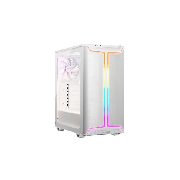 Be Quiet! Pure Base 501 DX White  ATX  edzett üveg oldallap Számítógépház Fehér 