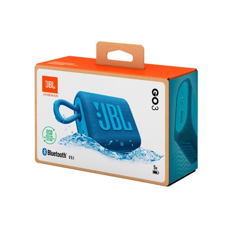 Jbl GO3  ECO KÉK BLUETOOTH HANGSZÓRÓ