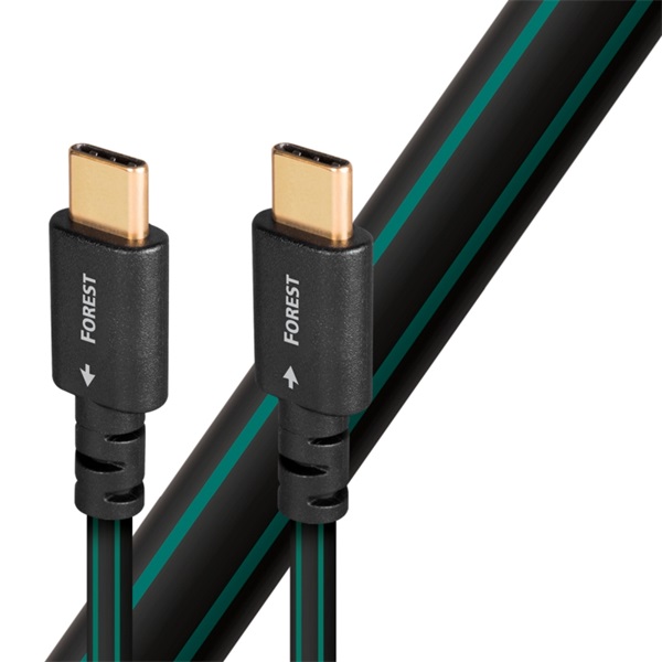 AudioQuest Forest USBFOR20.75CC 0,75m USB 2.0 Type-C - Type-C USB kábel AudioQuest Forest USBFOR20.75CC 0,75m USB 2.0 Type-C - Type-C USB kábel