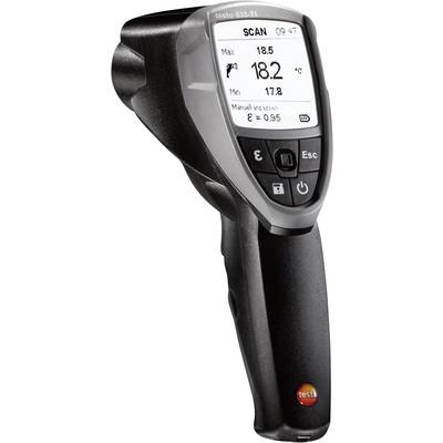 Infrahőmérő, távhőmérő 50:1 optikával -30...+600 °C Testo 835-T1 Infrahőmérő, távhőmérő 50:1 optikával -30...+600 °C Testo 835-T1
