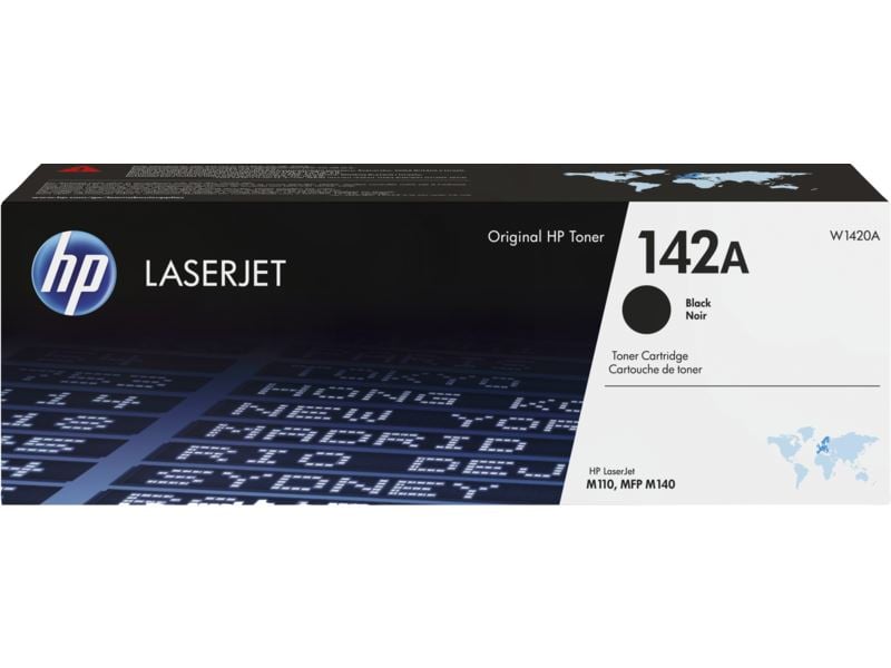 HP 142A LaserJet tonerkazetta fekete (W1420A) HP 142A LaserJet tonerkazetta fekete (W1420A)