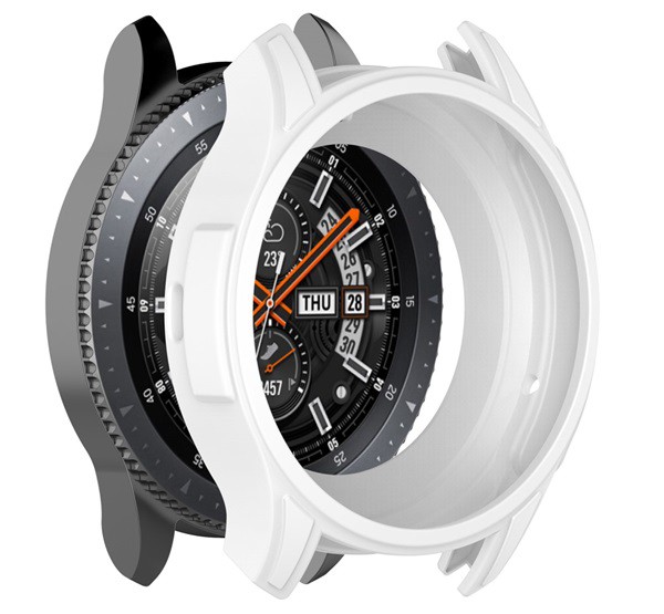 Szilikon keret (BUMPER, ütésálló) FEHÉR [Samsung Gear S3 Frontier (SM-R760)]