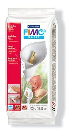 FIMO "Air Basic" gyurma 1000g levegőre száradó fehér (8101 0)