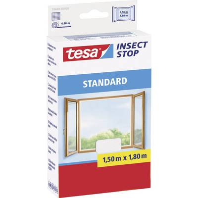 TESA® STANDARD szúnyogháló ablakra, 1,5 x 1,8 m, fehér TESA® STANDARD szúnyogháló ablakra, 1,5 x 1,8 m, fehér
