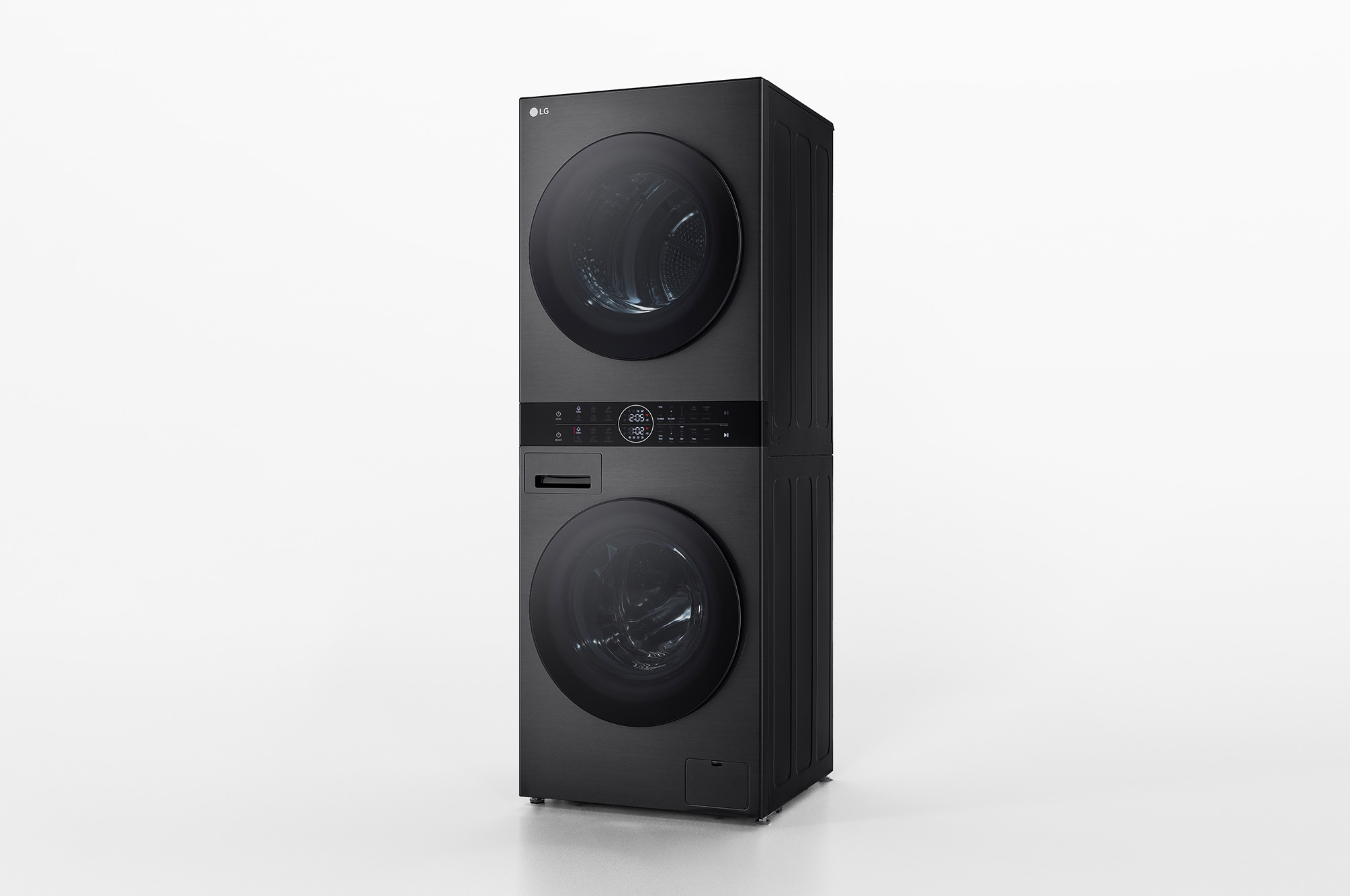 Lg WT1210BBF LG WashTower Elöltöltős mosó- és szárítógép  – 12 kg, 1350 ford./perc, A Energiaosztály, AIDD, WiFi, DUAL Inverter Heat Pump, LG ThinQ™ alkalmazás