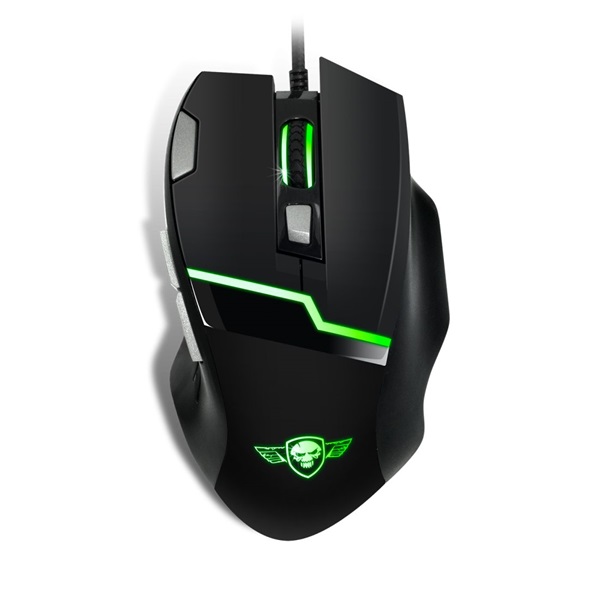 Spirit of Gamer Elite-M10 USB 4000DPI fekete gamer egér + egérapad