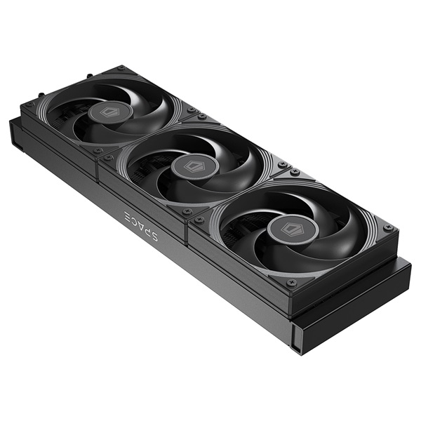 ID-Cooling  SL360 PRO SE  27,2dB  max. 98,54 m3/h  3x12cm A-RGB LED CPU Water Cooler Fekete 