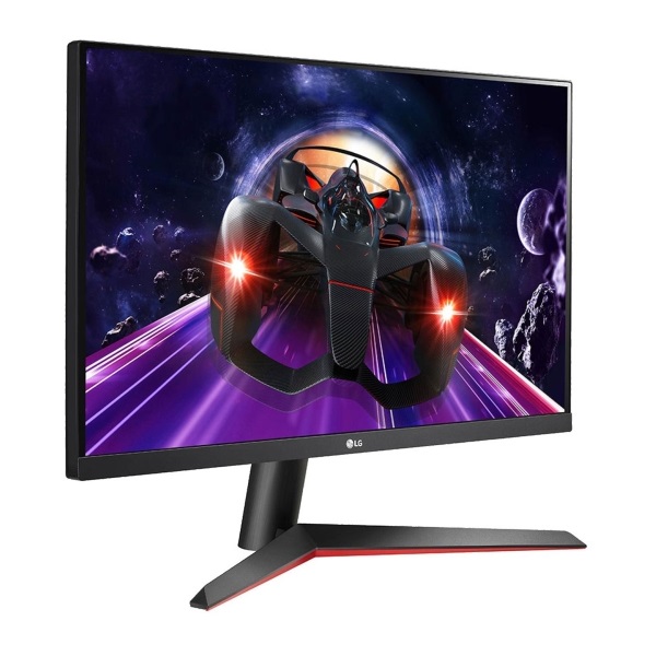 24" LG 24MP60G-B LCD monitor fekete-piros